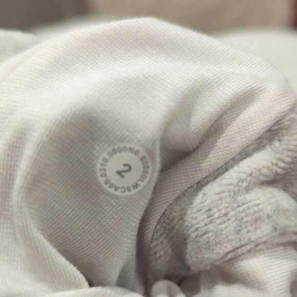 Lululemon Warm Down Jogger *Velour Heathered Core Ultra Light Grey - Picture 6 of 10